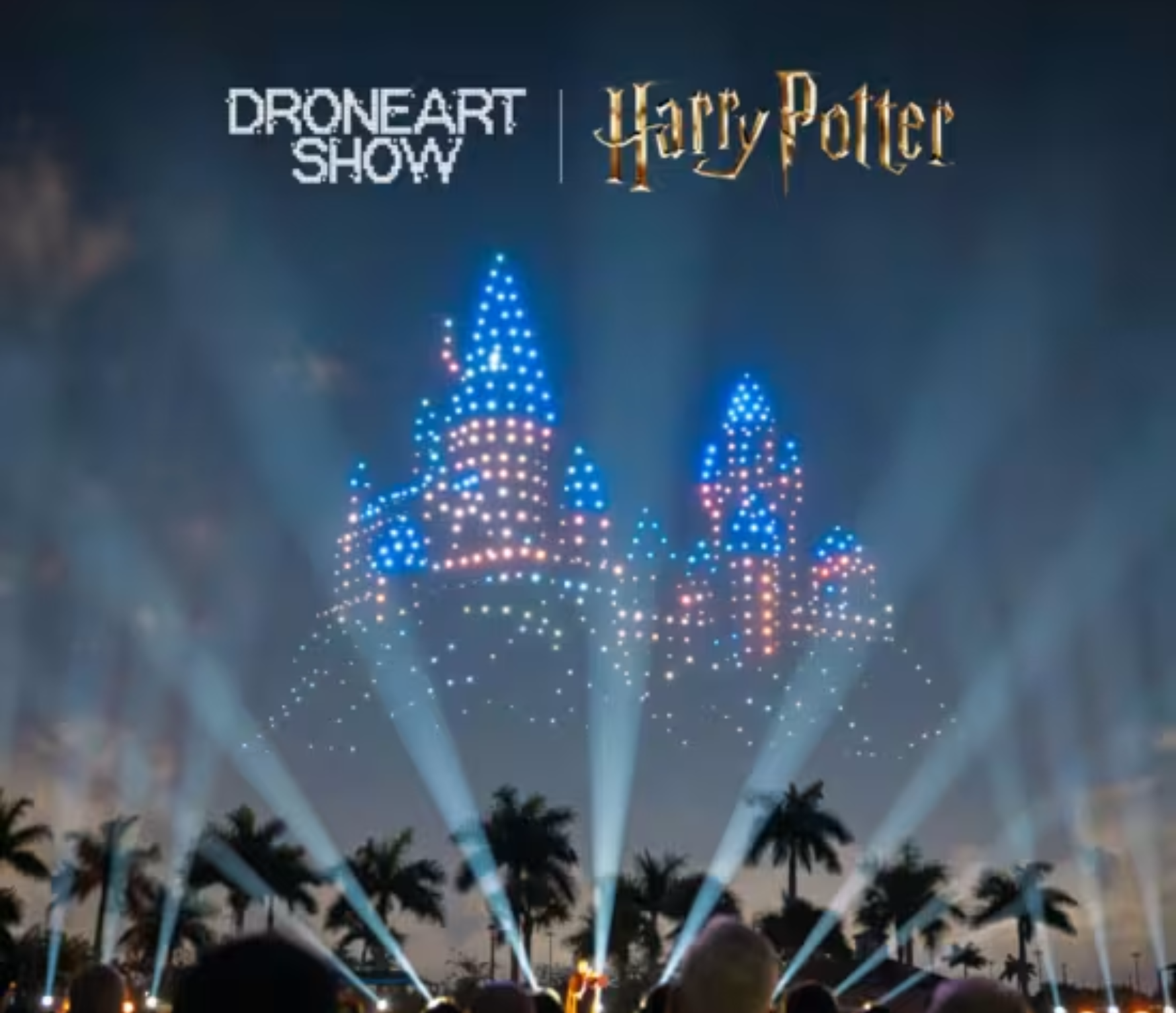 DroneArt Show: Harry Potter™ en el Parc del Fòrum